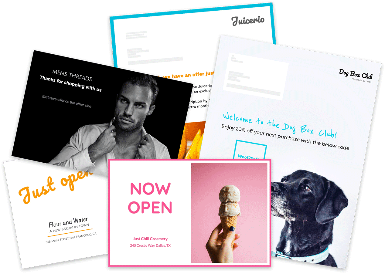 personalized postcards