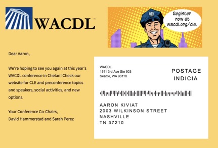 WACDL Postcard
