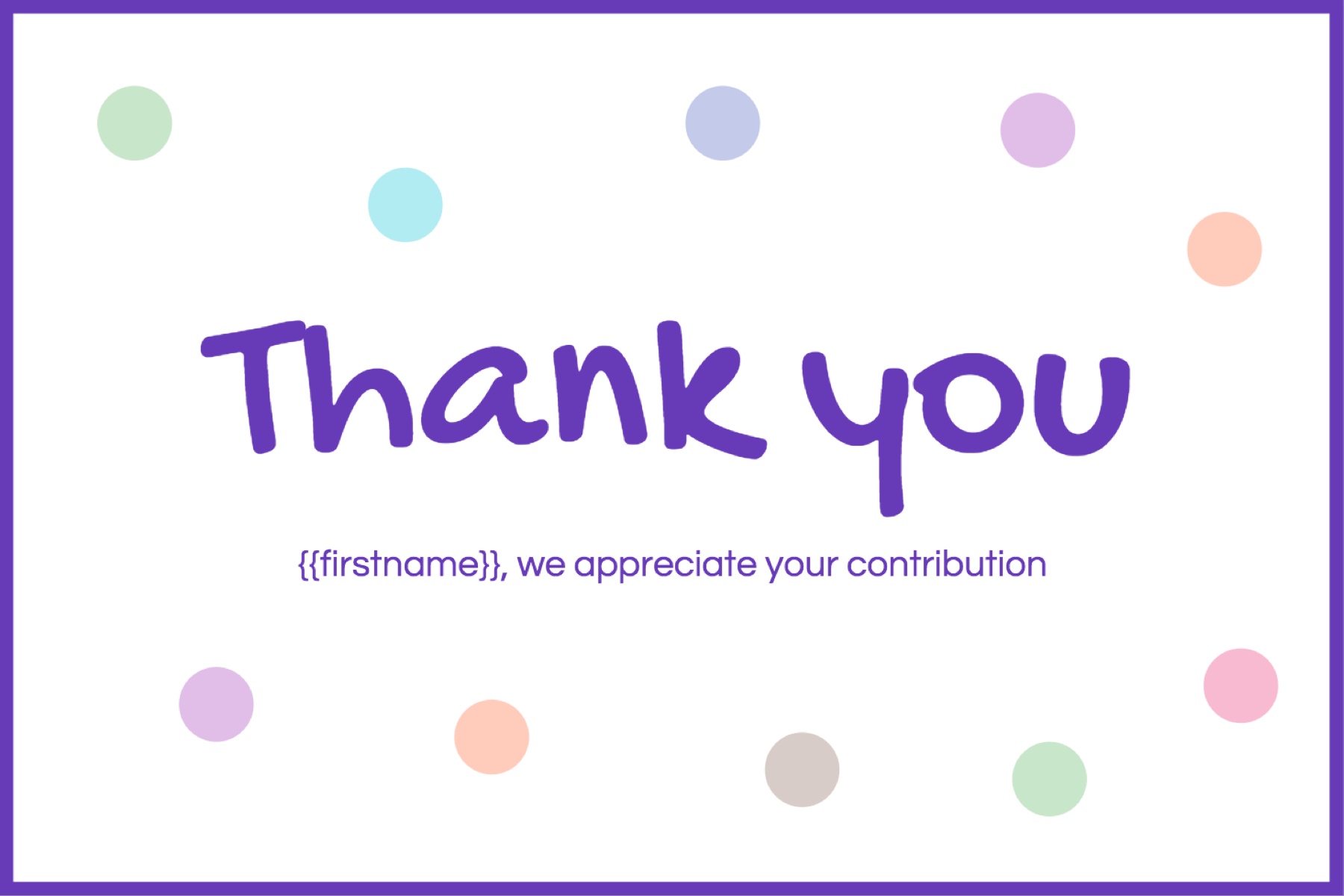 Fun thank you - free postcard template Mailjoy For Free Thank You Postcard Template Fun thank you - free postcard template Mailjoy For Free Thank You Postcard Template