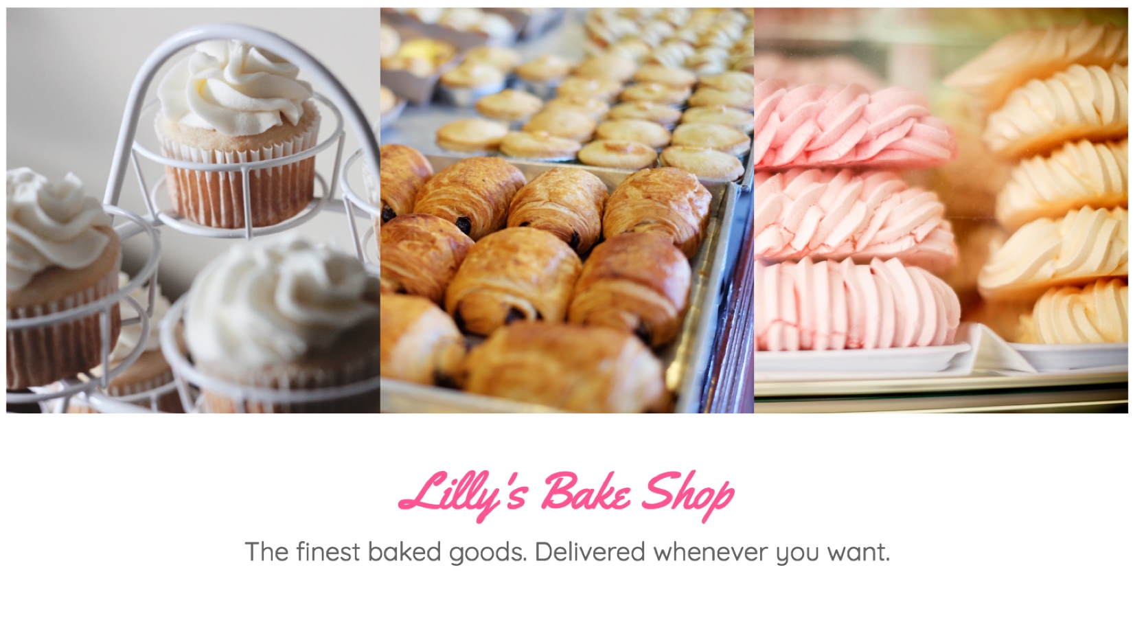 Bake Shop Postcard Template