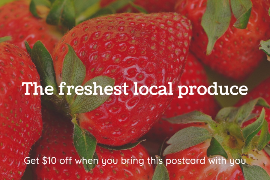 Local Fresh Produce Template